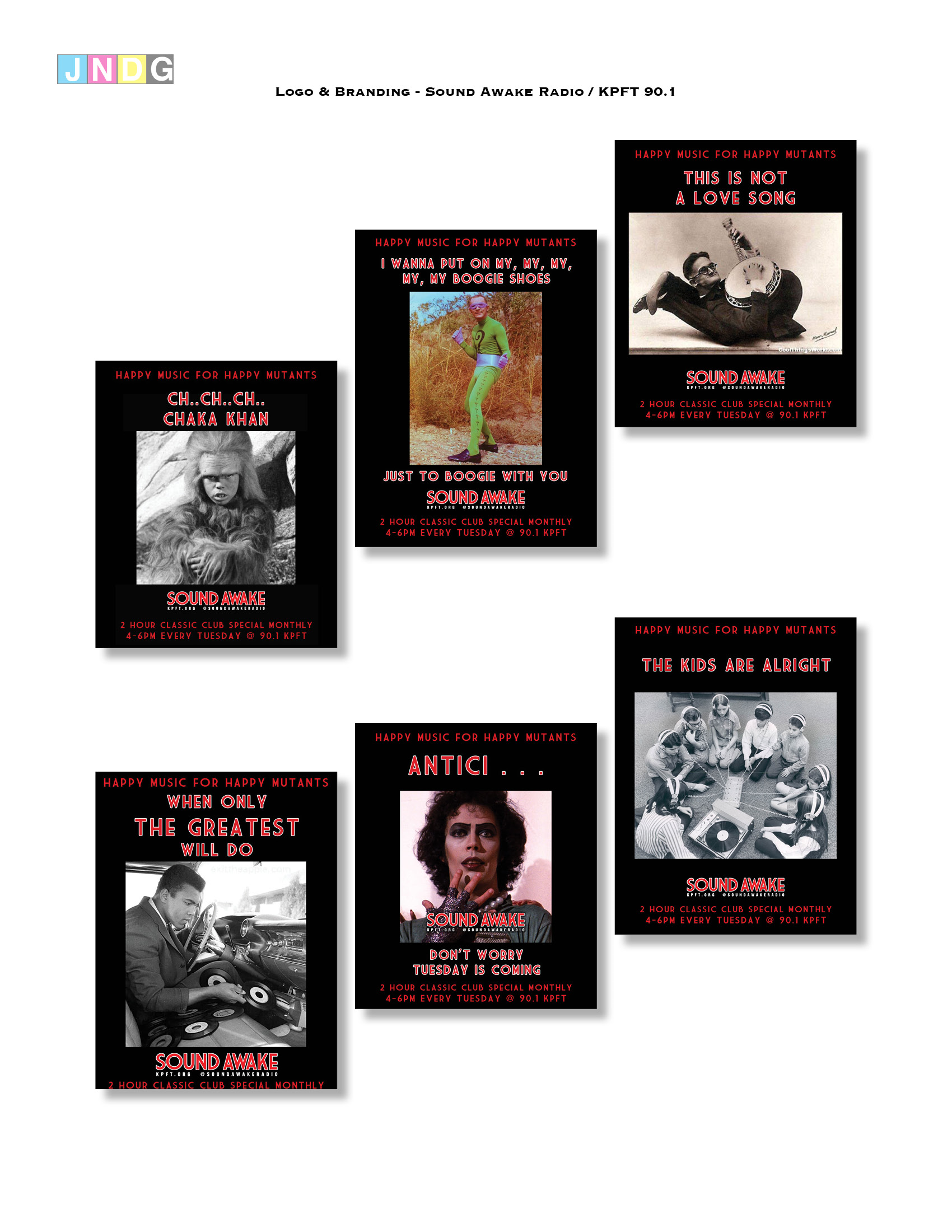 Identity and social engagement for Sound Awake Radio KPFT 90.1 FM